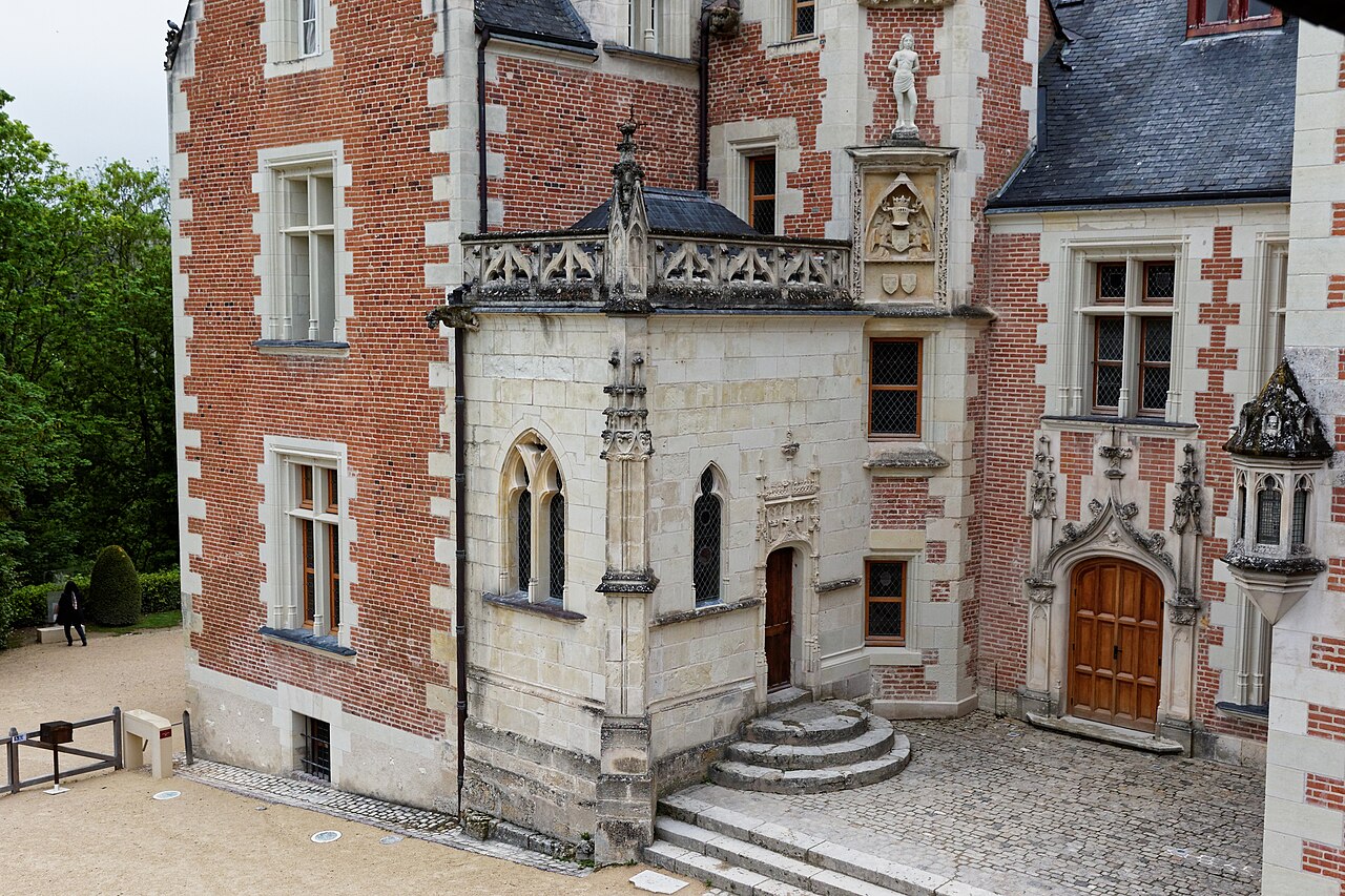 Le château du Clos Lucé à Amboise, demeure de Léonard de Vinci